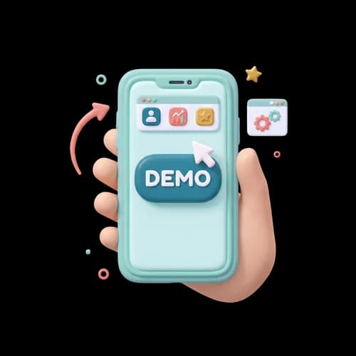 Demo aplikasi booking umroh Tawafku di ponsel
